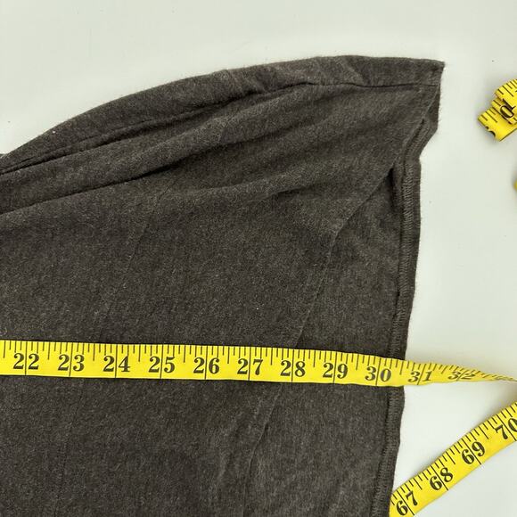 Habitat‎ Shirt Womens Small Gray Boxy Artisan Casual Tunic Relaxed Minimalist - Picture 9 of 11